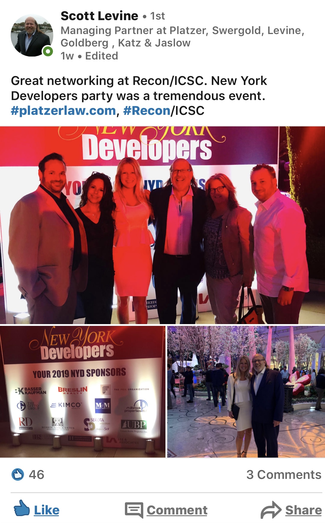 Recon/ICSC New York Developers 2019
