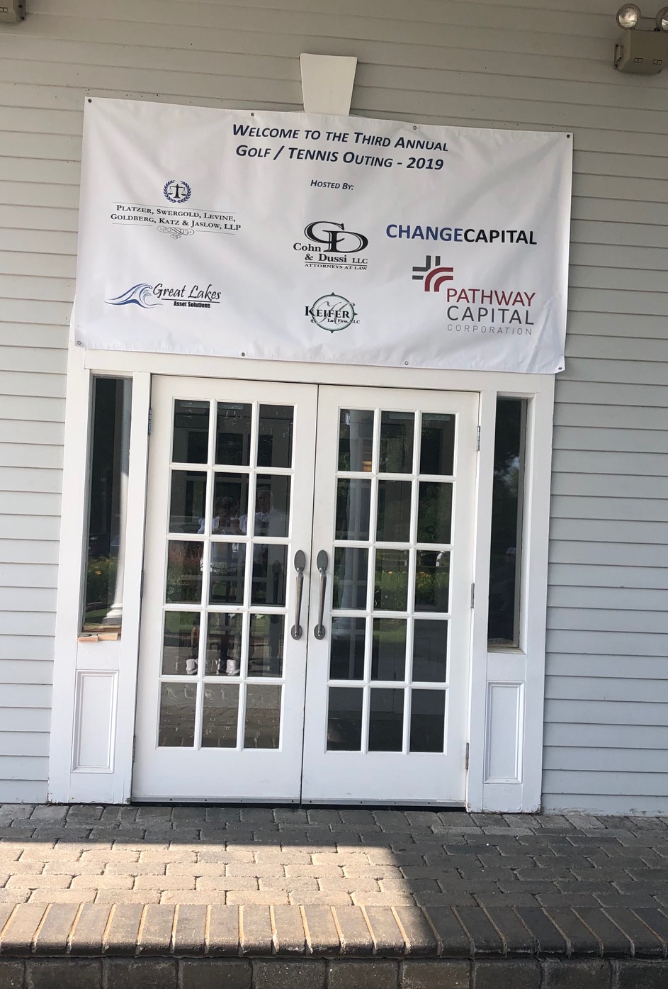 Welcome to the Third Annual Golf/Tennis Outing - 2019 Banner